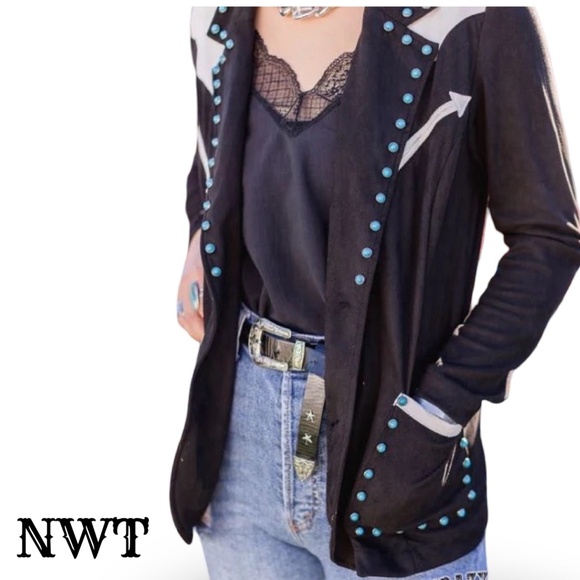 Crazy Train Jackets & Blazers - NWT - Crazy Train The Beth Dutton Blazer - SZ XL